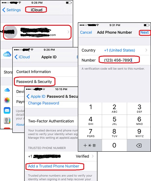 Add More Trusted Phone Number in Apple ID