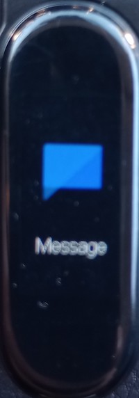 M3 Smart Bracelet Funtion - Message