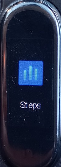 M3 Smart Bracelet Funtion - Steps