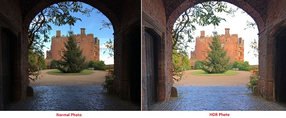 iPhone Camera Normal Photo and HDR Photo Comparison